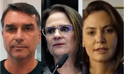 Damares boicota evento de mulheres com Flávio Bolsonaro e diz que Michelle fará o mesmo